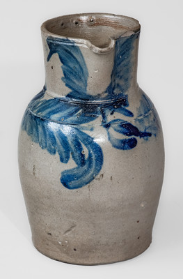 Rare KEESEE & PARR / RICHMOND / VA Stoneware Pitcher, circa 1860