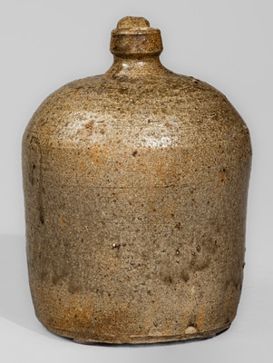 Small-Sized Edgefield District, SC Alkaline-Glazed Stoneware Jug, third quarter 19th century