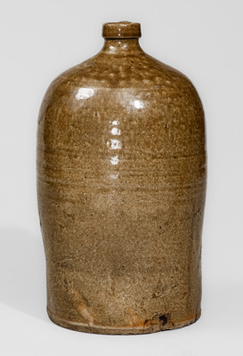 Fine J. W. S. & CO / PINE HOUSE, / S. C. Stoneware Jug (John W. Seigler, Shaw's Creek, Edgefield Dist, SC)