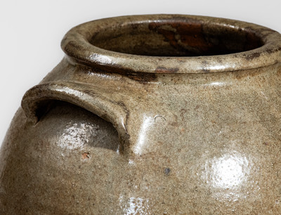 Three-Gallon Stoneware Jar attrib. Pottersville Stoneware Manufactory, Edgefield District, SC
