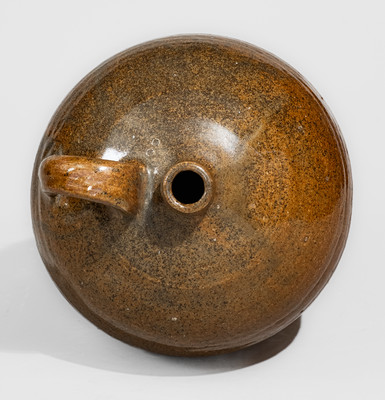 Edgefield District, SC Stoneware Jug w/ Impressed Punctates, third quarter 19th century