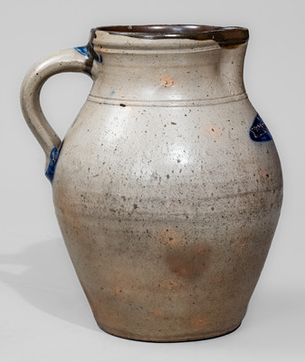 I M MEAD & Co. (Portage County, Ohio) Stoneware Pitcher, second quarter 19th century