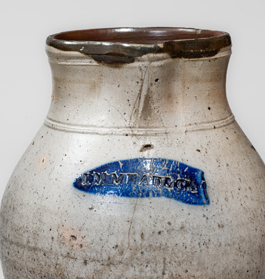 I M MEAD & Co. (Portage County, Ohio) Stoneware Pitcher, second quarter 19th century