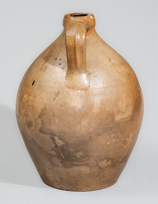 HIGGINS & CO / CLEVELAND, Ohio Stoneware Jug, circa 1840