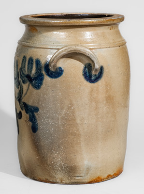 J. WEAVER (Beaver, PA) Three-Gallon Stoneware Jar, circa 1865