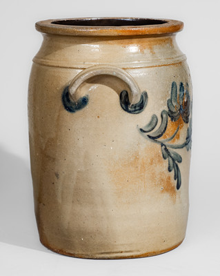 J. WEAVER (Beaver, PA) Three-Gallon Stoneware Jar, circa 1865