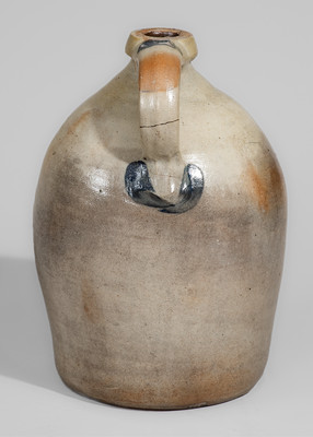 COWDEN & WILCOX / HARRISBURG, PA Stoneware Jug, circa 1865