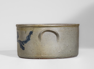 One-Gallon Stoneware Cake Crock, probably PA, third quarter 19th century