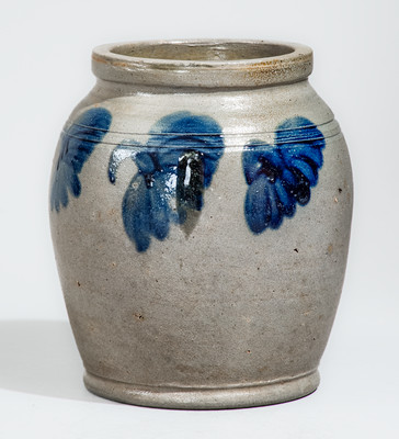 Attrib. Henry Harrison Remmey or Richard Clinton Remmey Small-Sized Stoneware Jar