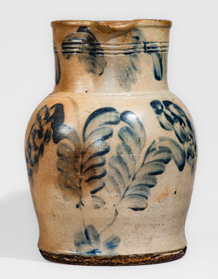 Stoneware Pitcher attrib. Henry Harrison Remmey or Richard C. Remmey, Philadelphia