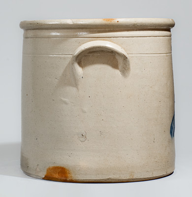 Three-Gallon HAXSTUN, OTTMAN & CO. / FORT EDWARD, N. Y. Stoneware Bird Crock
