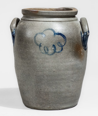 Attrib. Stephen B. Sweeney, Henrico Co., VA Stoneware Jar, c1838-68