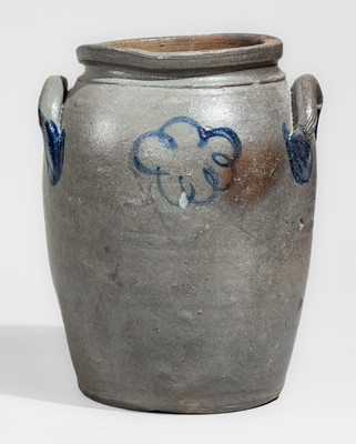 Attrib. Stephen B. Sweeney, Henrico Co., VA Stoneware Jar, c1838-68