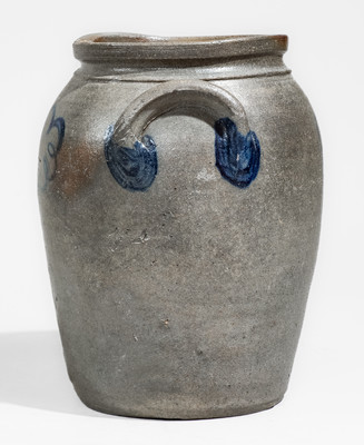 Attrib. Stephen B. Sweeney, Henrico Co., VA Stoneware Jar, c1838-68