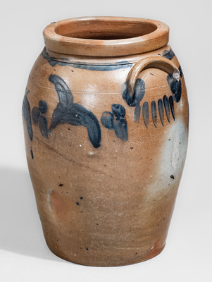 Three-Gallon Stoneware Jar attrib. Joseph B. Remmey or J.B. Magee, North East, MD