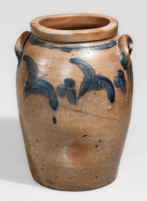 Three-Gallon Stoneware Jar attrib. Joseph B. Remmey or J.B. Magee, North East, MD