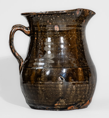 Scarce "ChEEVER MEADERS / MOSSY / CREEK / GEORGIA" Alkaline-Glazed Stoneware Pitcher