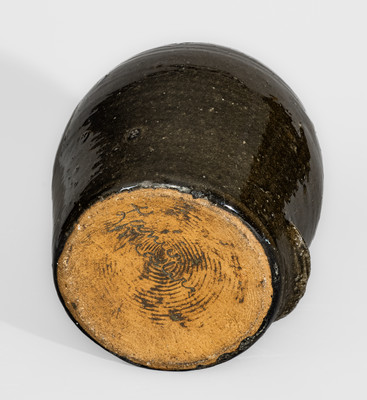 Rare "Lanier Meaders" Alkaline-Glazed Chicken Waterer, c1970s-80s