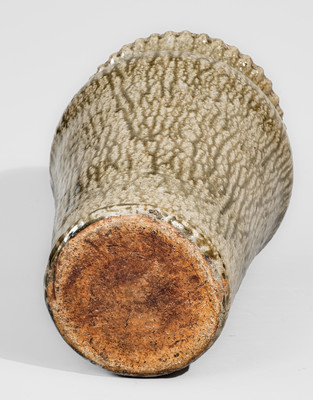 Fine Stoneware Flower Vase attrib. Cheever Meaders, Cleveland, GA, early 1960s