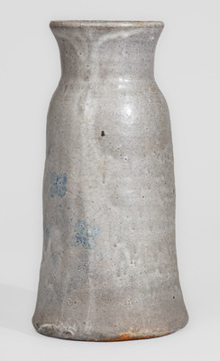 Very Rare "ChEEVER / MEADERS / NOV. 30, 1962" Stoneware Vase w/ Two-Color-Slip Vine Decoration