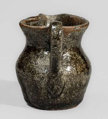 "AM," Arie Meaders, Cleveland, GA Stoneware Cream Pitcher, c1960s