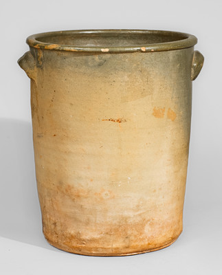 Scarce "ChEEVER MEADERS / MOSSY / CREEK GREEN / CLEVELAND, GA" Stoneware Flowerpot