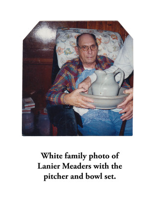 Rare "Lanier Meaders / 4-7-69" Early-Period Stoneware Pitcher and Bowl Set