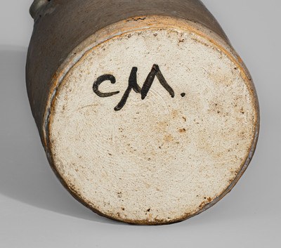 "CM" (Cheever Meaders, Cleveland, GA) Stoneware Jug, circa 1960s