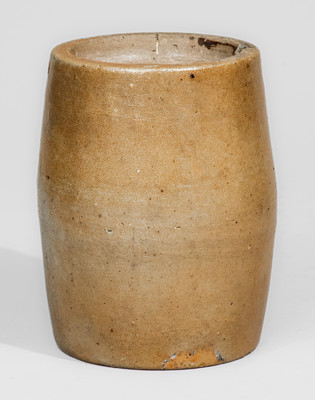 Rare Western PA Stoneware Canning Jar: THE GALLOWAY JAR / 1870