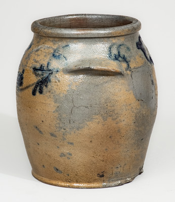 Very Rare J. MILLER / ALEX (James Miller, Alexandria, VA) Stoneware Jar, c1824-26