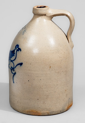 J. NORTON & CO / BENNINGTON VT Stoneware Bird Jug