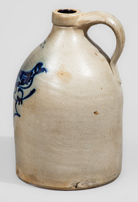 J. & E. NORTON / BENNINGTON, VT Stoneware Bird Jug