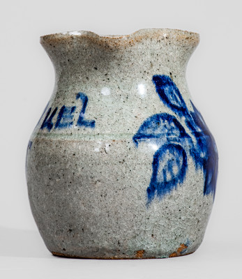 Rare Stoneware Presentation Pitcher Dated "FEB. 12 1950," attrib. Cheever Meaders