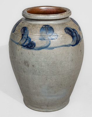Attrib. Henry Harrison Remmey, Philadelphia, PA Stoneware Jar, circa 1835
