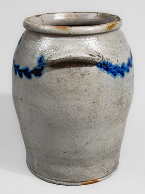 Attrib. Morgan / Amoss, Baltimore, MD Stoneware Jar, circa 1820
