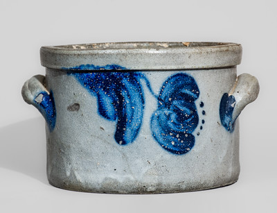 Small-Sized JOHN BELL / WAYNESBORO, PA Stoneware Butter Crock