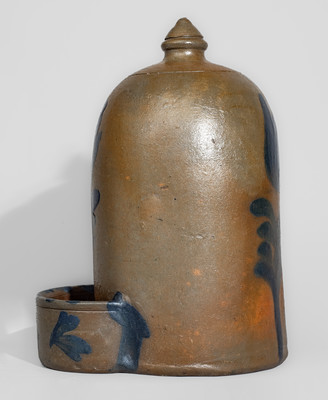 Rare Stoneware Chicken Waterer attrib. Ralph J. Grier, Chester County, Pennsylvania