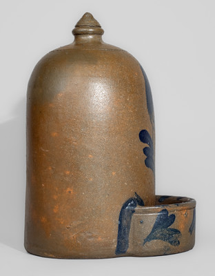Rare Stoneware Chicken Waterer attrib. Ralph J. Grier, Chester County, Pennsylvania