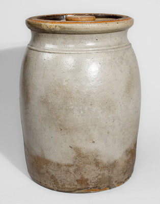 Beaver, Pennsylvania Two-Gallon Stoneware Jar, circa 1865