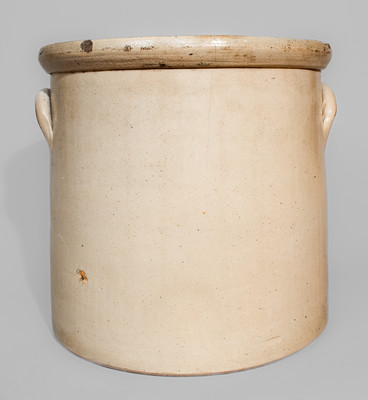 HAXSTUN & CO. / FORT EDWARD. N.Y. Four-Gallon Stoneware Crock