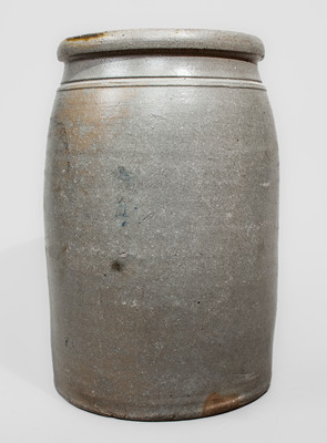 Wheeling, West Virginia Stoneware Advertising Jar (Western PA origin, c1875)