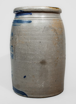 Wheeling, West Virginia Stoneware Advertising Jar (Western PA origin, c1875)