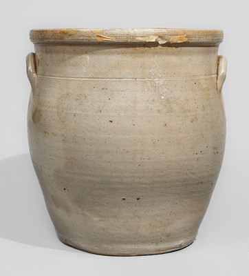 Two-Gallon J. & E. NORTON / BENNINGTON VT Stoneware Jar, circa 1855