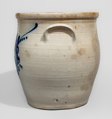 Two-Gallon J. & E. NORTON / BENNINGTON VT Stoneware Jar, circa 1855