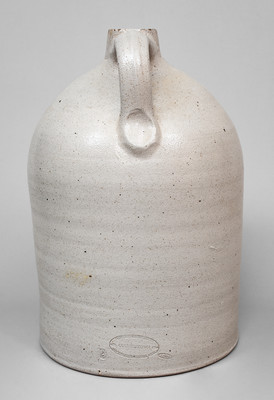 Three-Gallon Reproduction Stoneware Jug w/ Bathing Beauties Decoration (NY STATE HISTORICAL ASSOC)