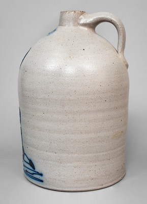Three-Gallon Reproduction Stoneware Jug w/ Bathing Beauties Decoration (NY STATE HISTORICAL ASSOC)
