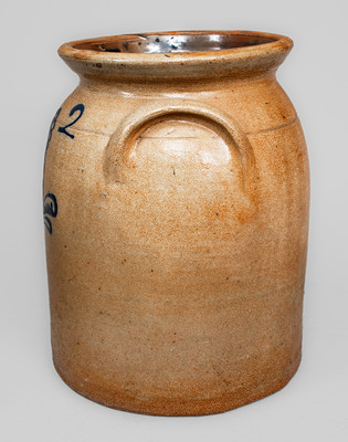 PENN YAN, New York Two-Gallon Stoneware Jar, circa 1860