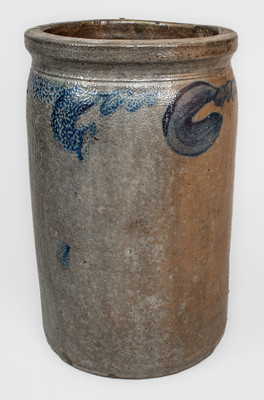 S. BELL & SON / STRASBURG, VA Two-Gallon Stoneware Jar, circa 1890
