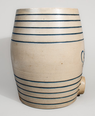 Four-Gallon OTTMAN BROS. & CO. / FORT EDWARD, NY Stoneware Water Cooler