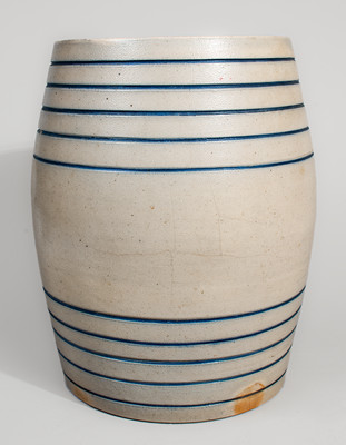 Four-Gallon OTTMAN BROS. & CO. / FORT EDWARD, NY Stoneware Water Cooler